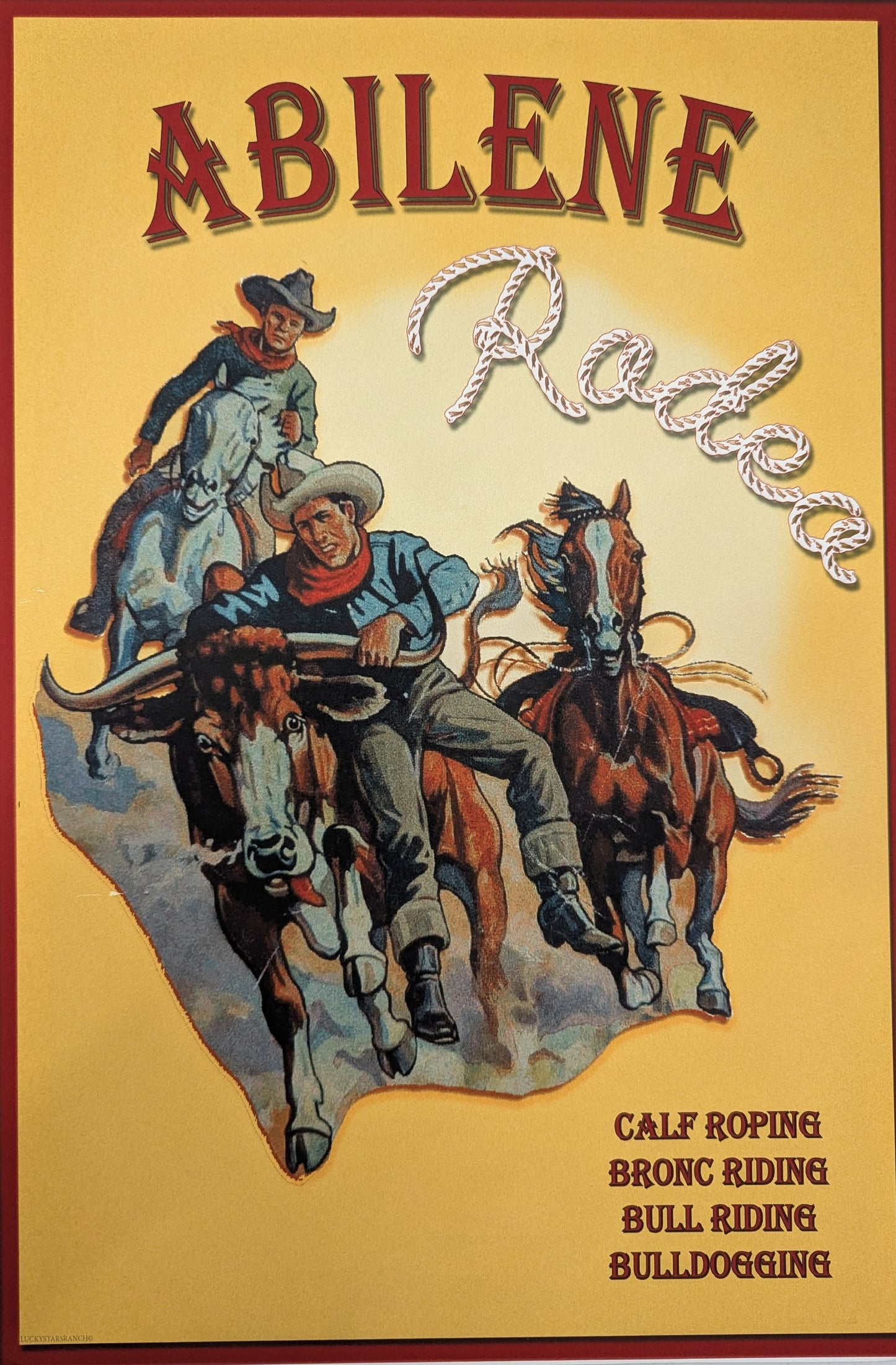 Rodeo Posters, 12x18"