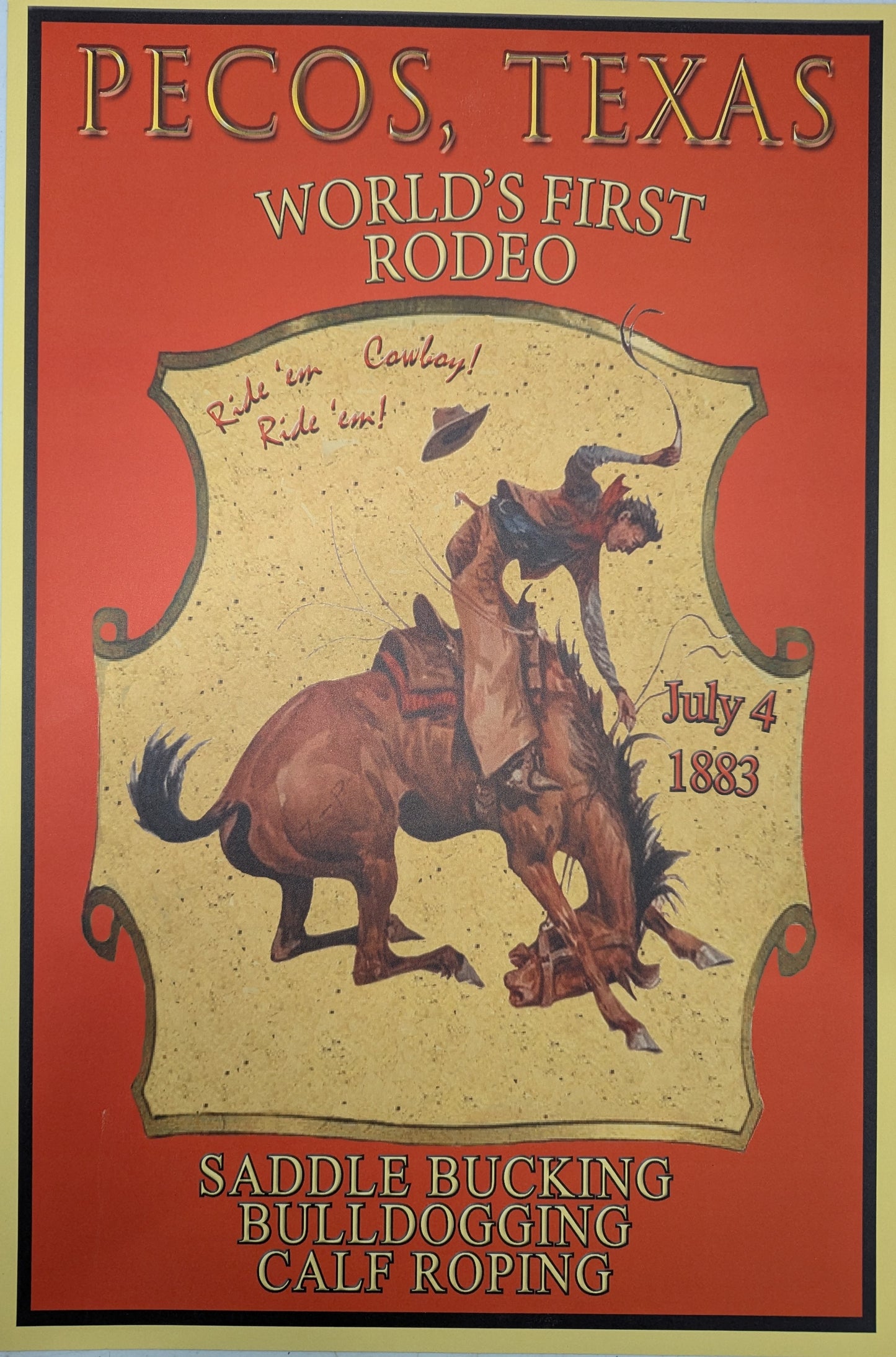 Rodeo Posters, 12x18"
