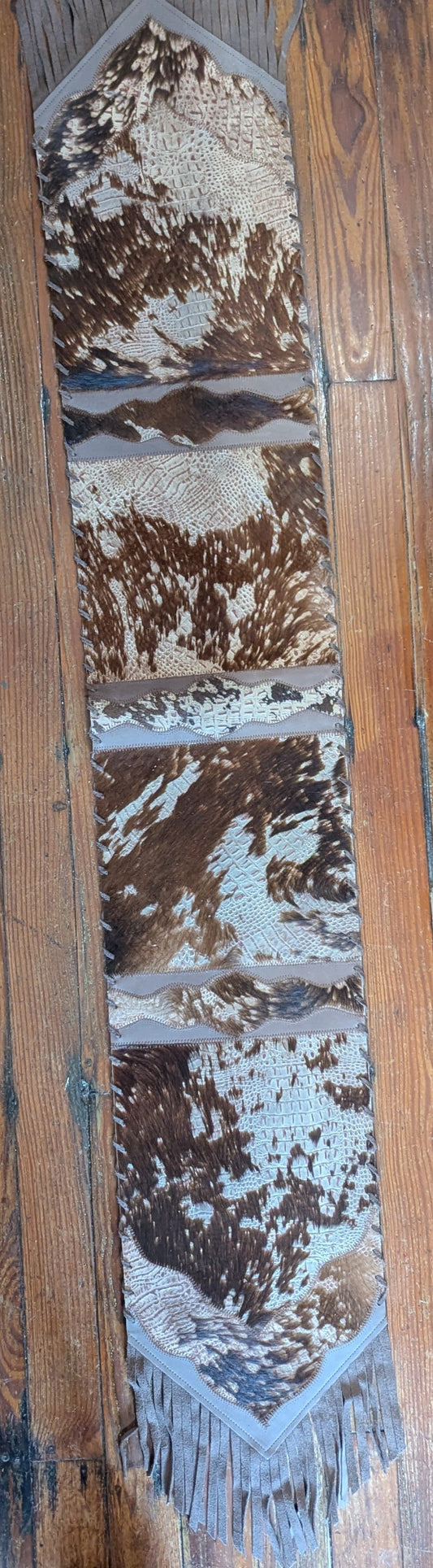 Western Table Runner, Acid washed