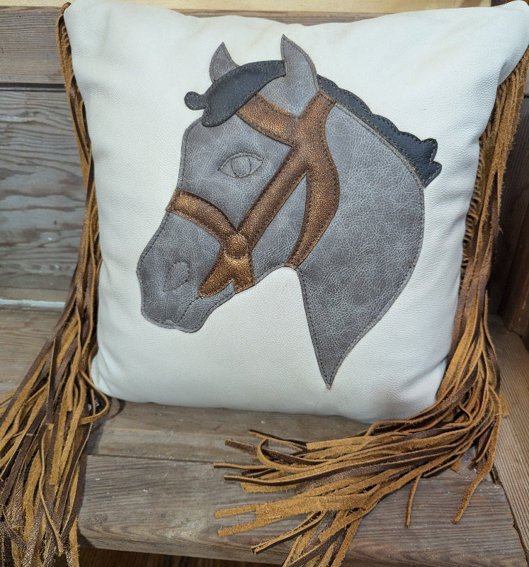 Vintage Inspired Horse Pillows