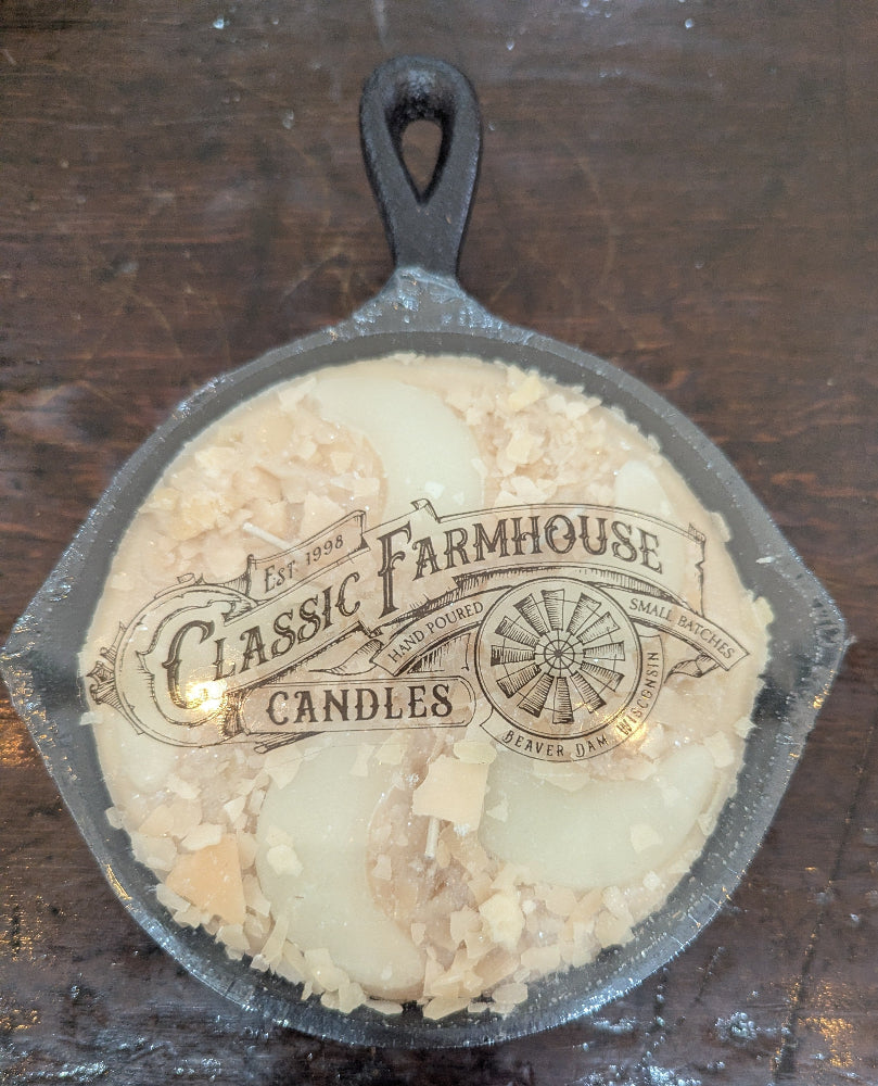 Cast Iron Pan Candle