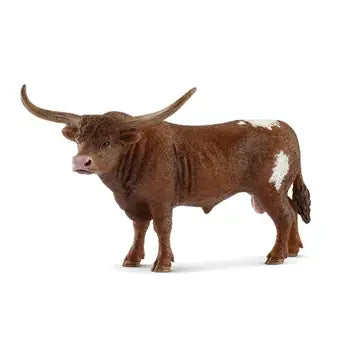 Longhorn Bull Farm Animal Toy