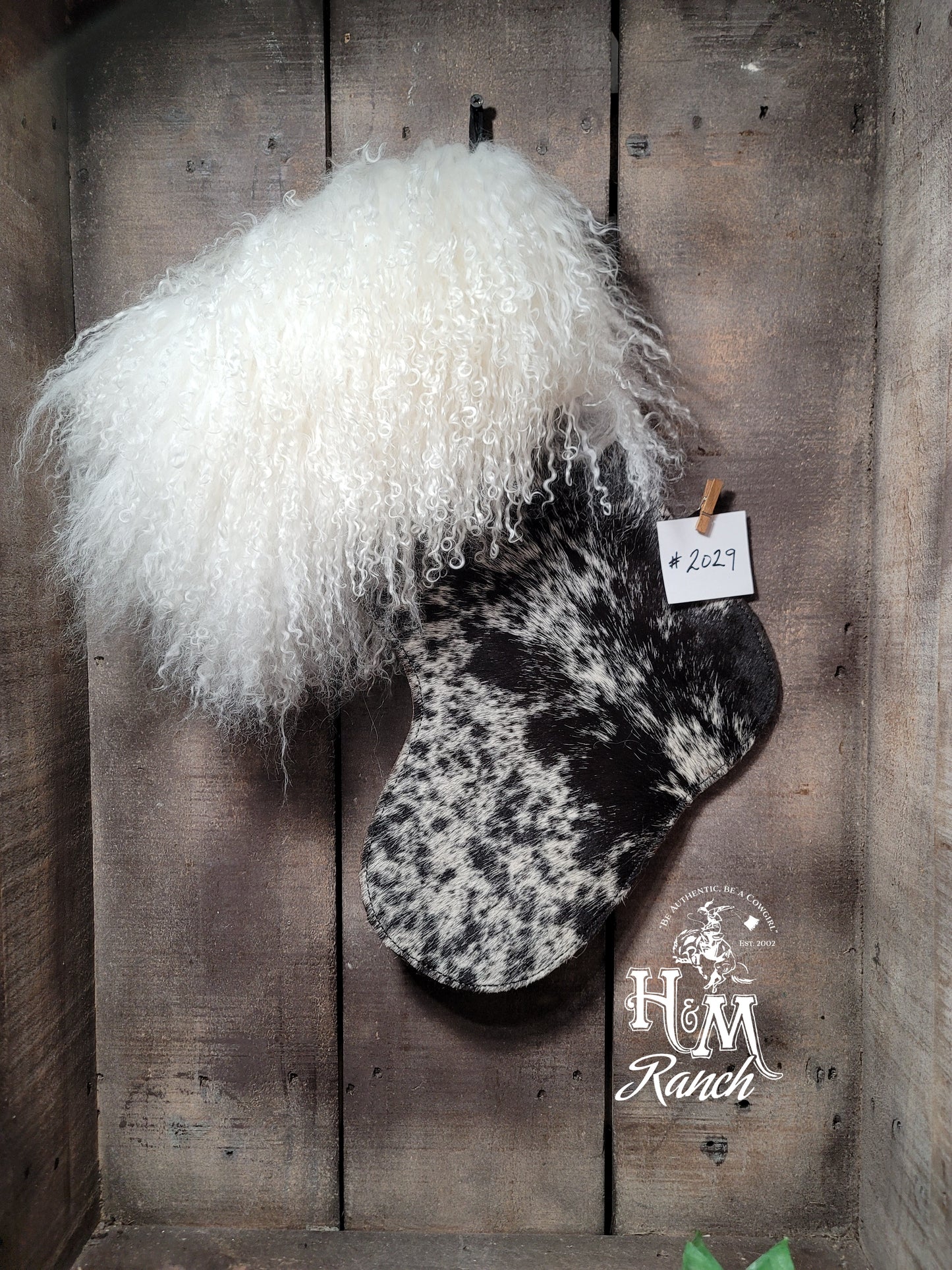 Christmas Stocking Tibetan Cuff, #2029