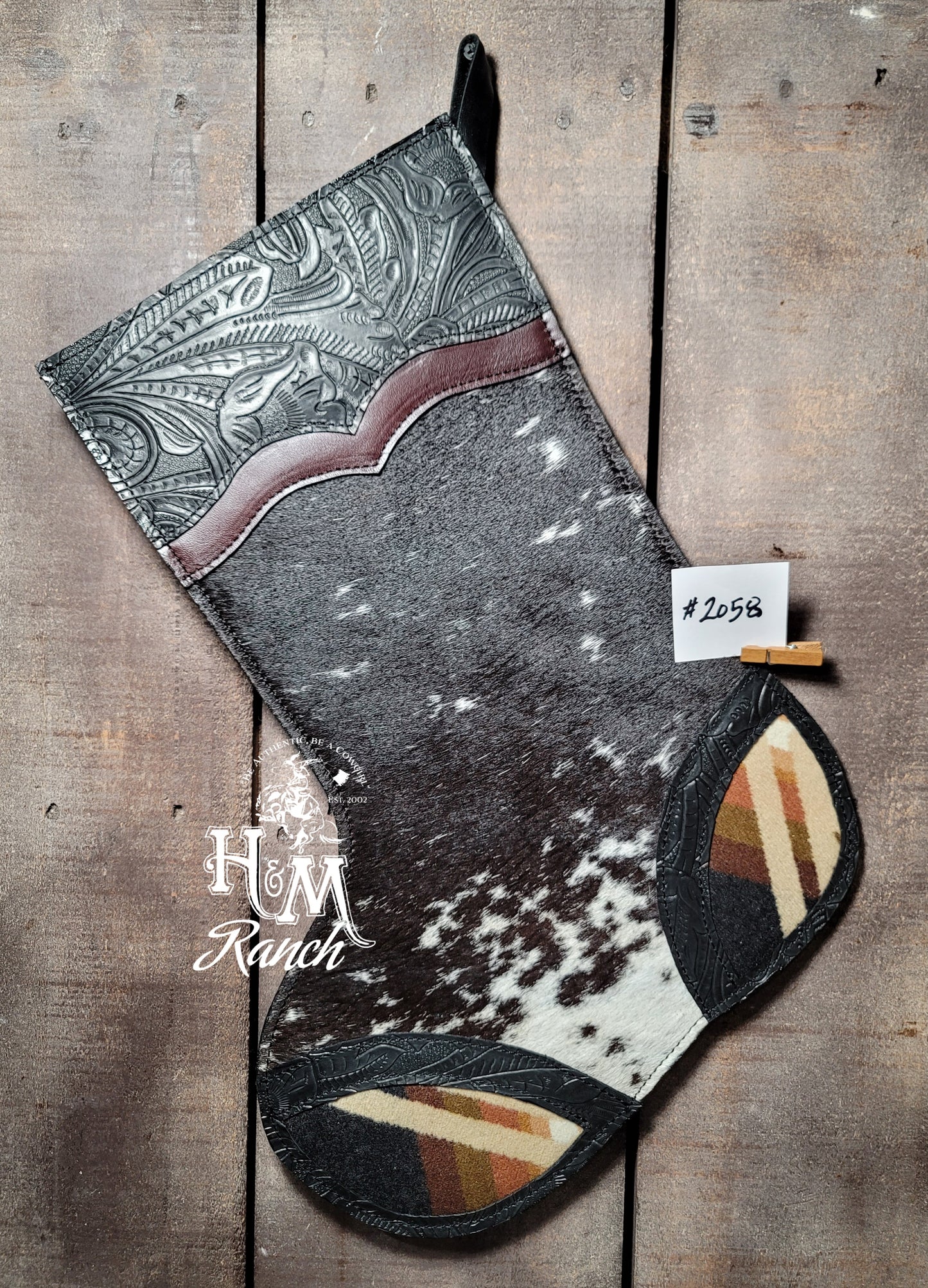 Christmas Stocking Pendleton Harding, #2058