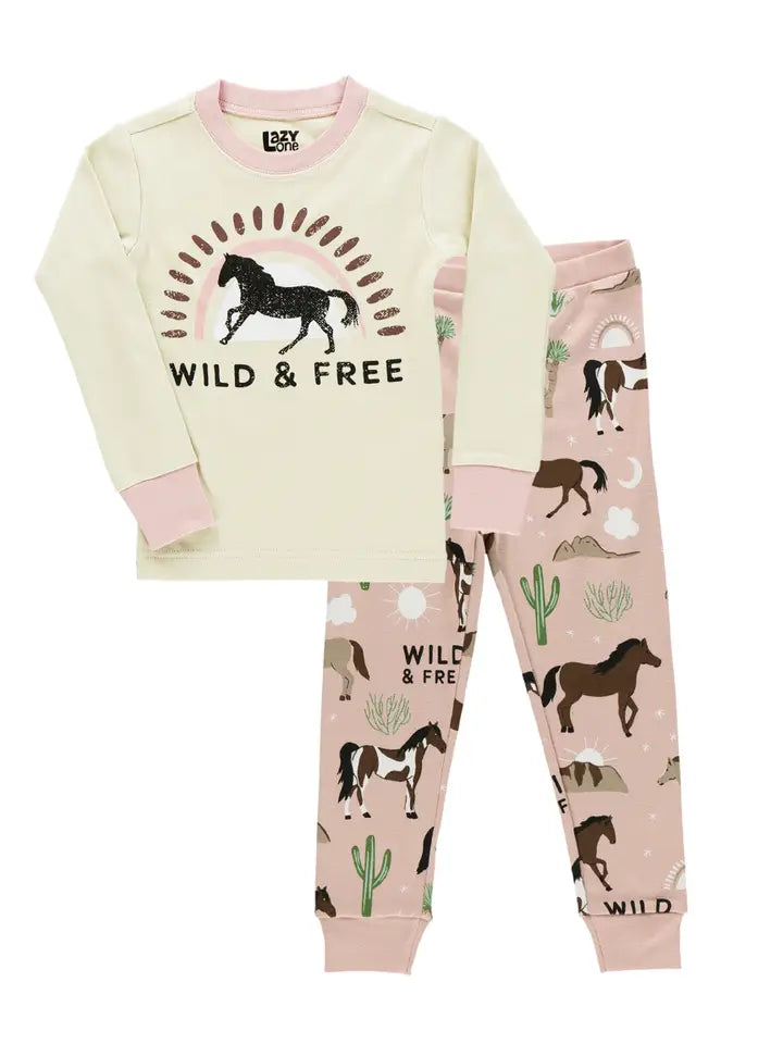 Pajama sets - child - wild and Free