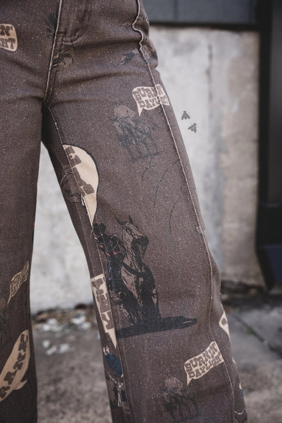Chatty Cowboy Pants for women