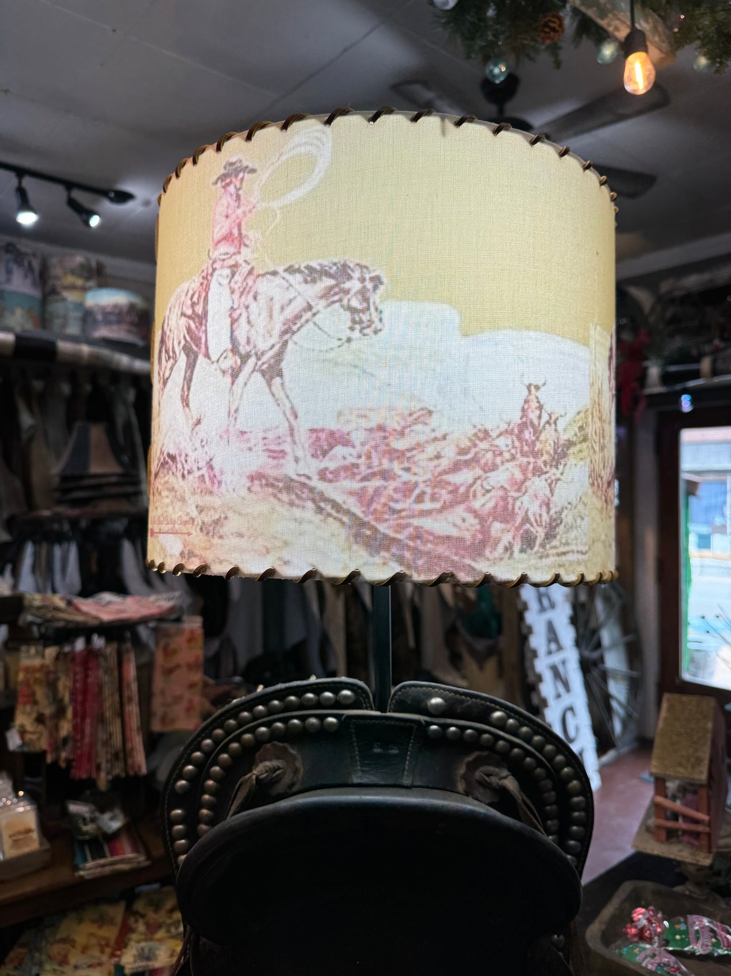 Western Lamp Shades - Sagebrush