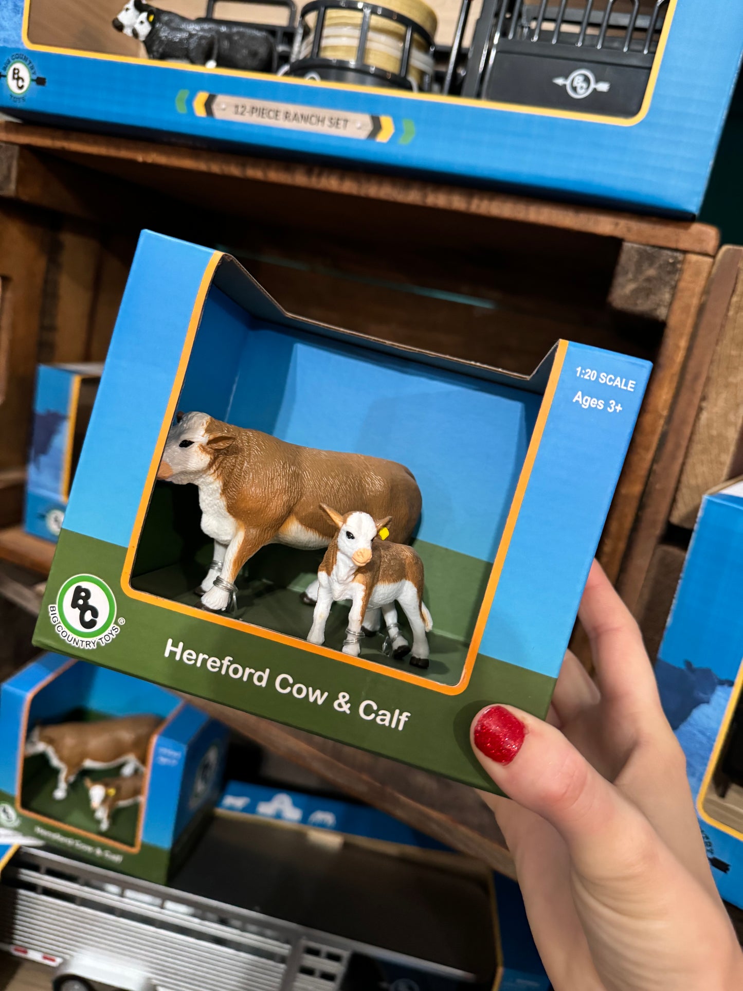 Big Country Hereford Cow and Calf