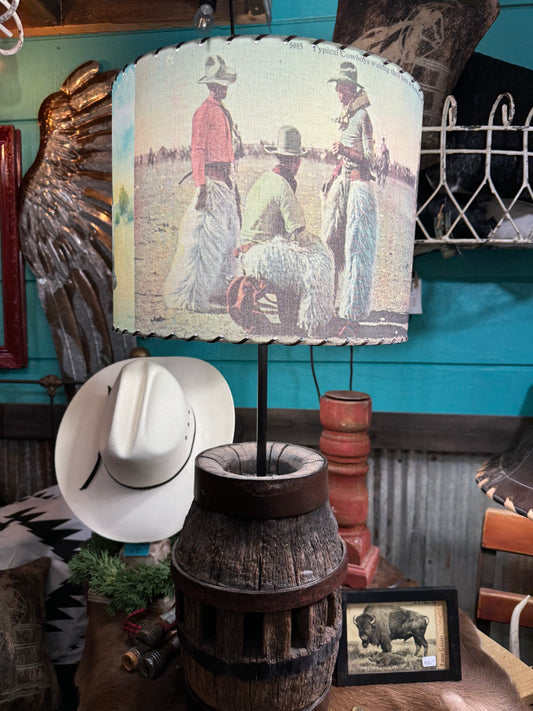 Western Lamp Shades - Wooly Chaps