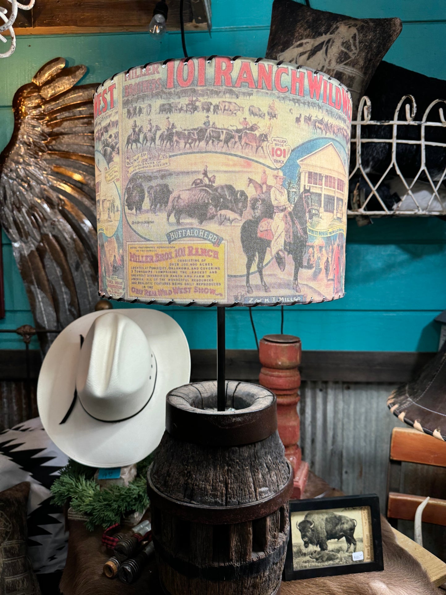 Western Lamp Shades - 101 Ranch