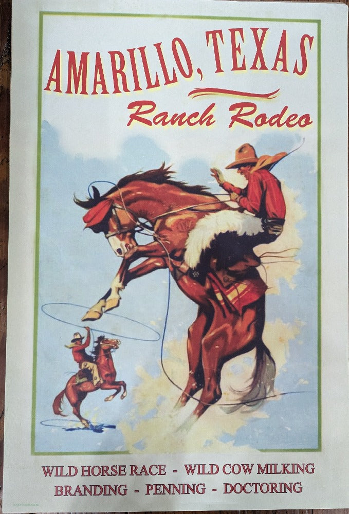 Rodeo Posters, 18x24"