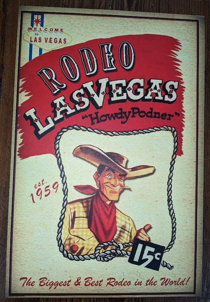 Rodeo Posters, 18x24"