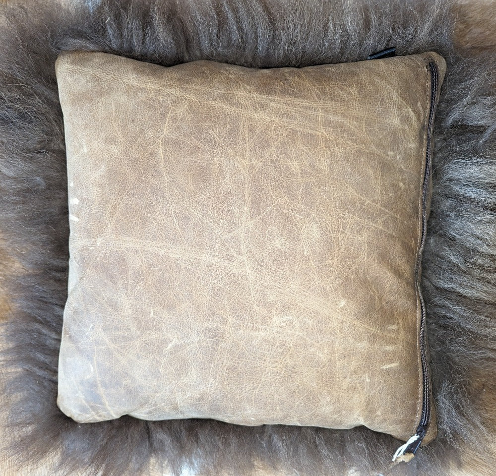 Authentic Buffalo Pillow, American Bison #16162