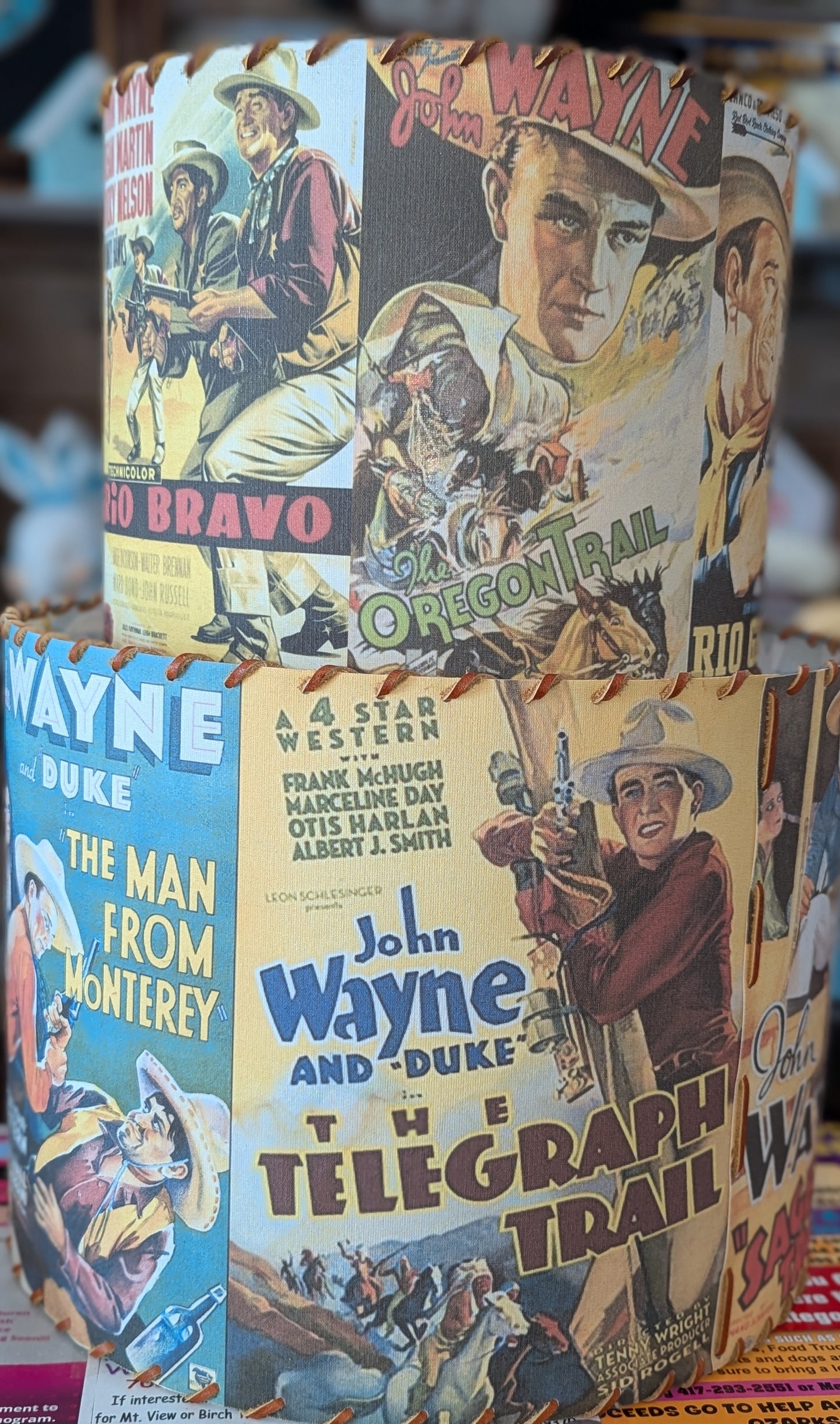 Lamp shades John Wayne Rio Bravo