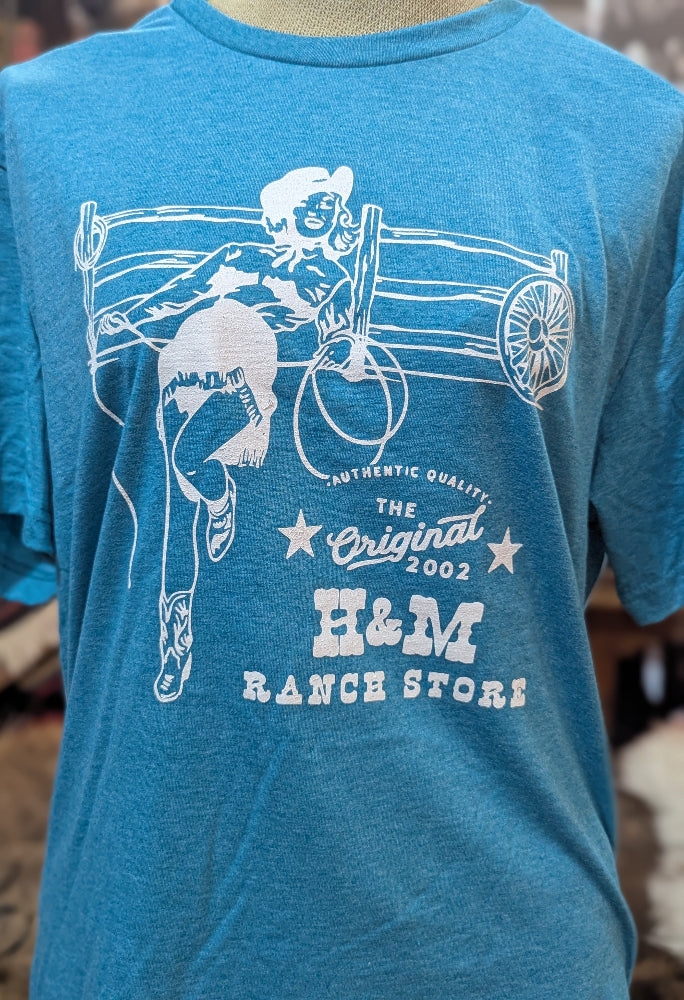 Western T-Shirt - H&M Ranch Store - New and updated logo