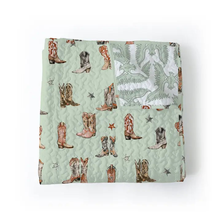 Western Baby Blanket