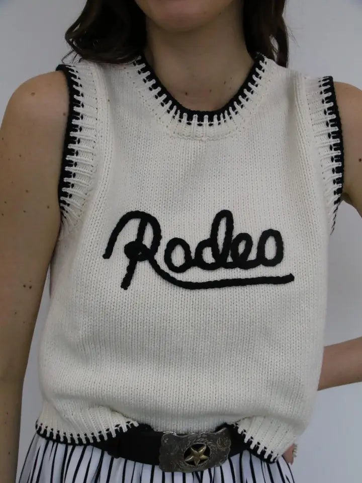 Rodeo Sweater Vest Top
