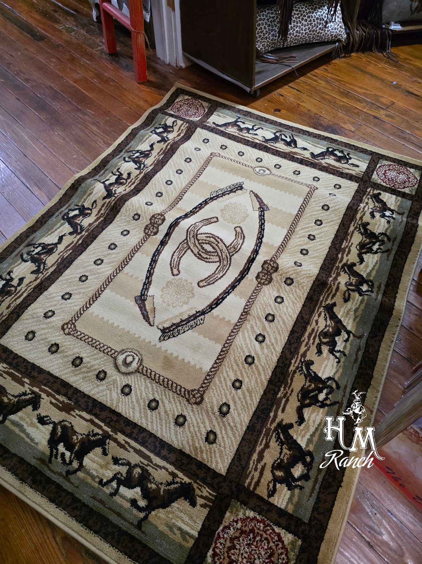 Cheyenne's Wild West Area Rug, 4x5