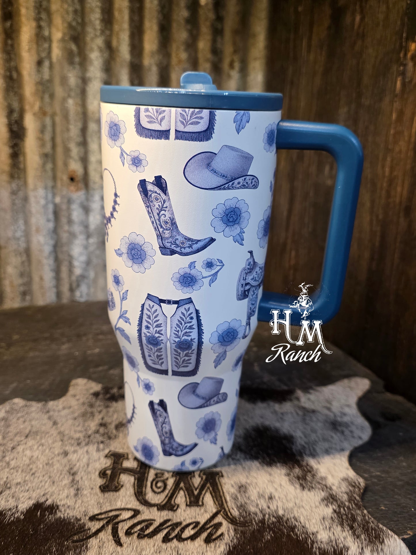 Western Chinoiserie Tumbler