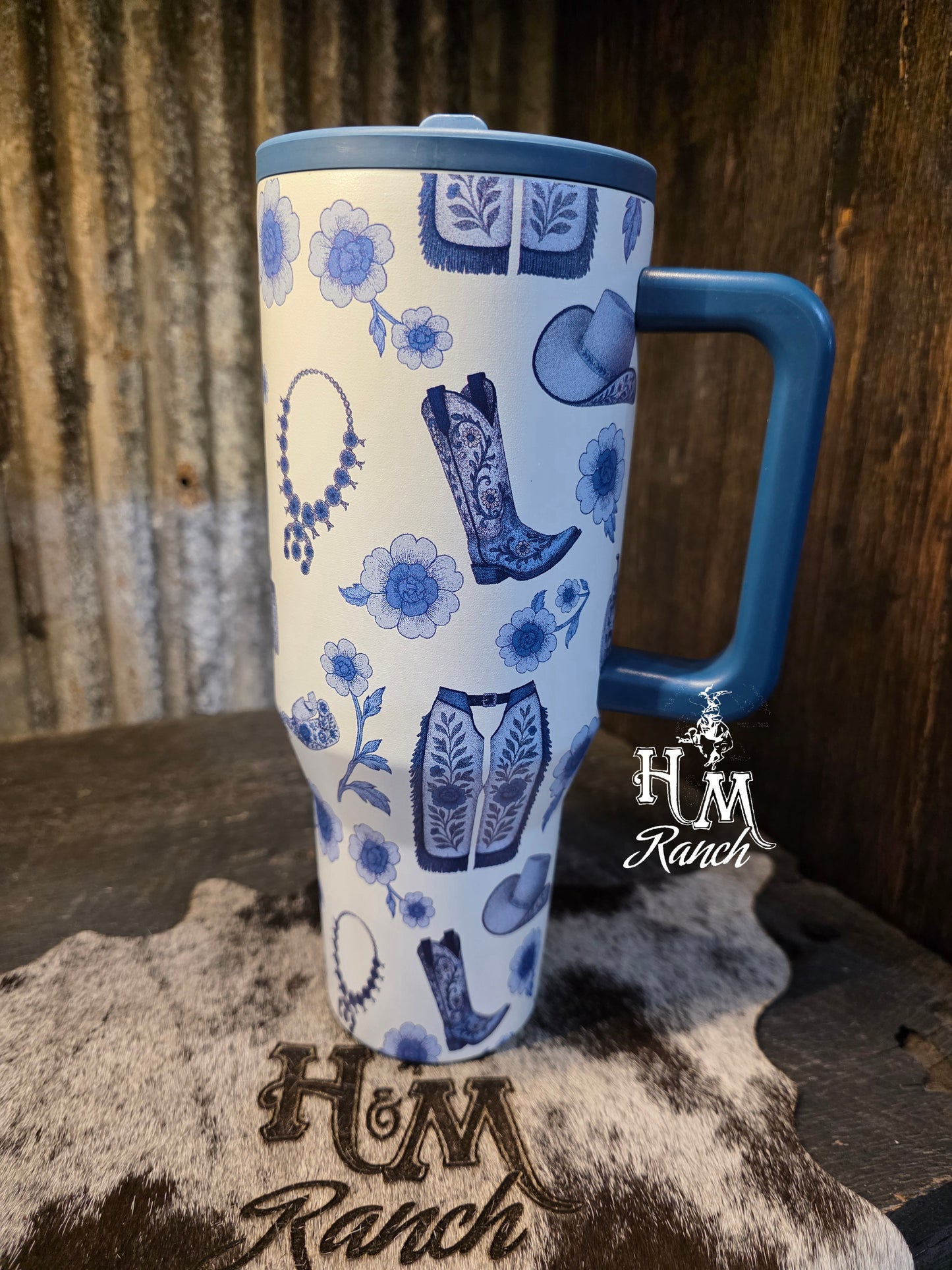 Western Chinoiserie Tumbler
