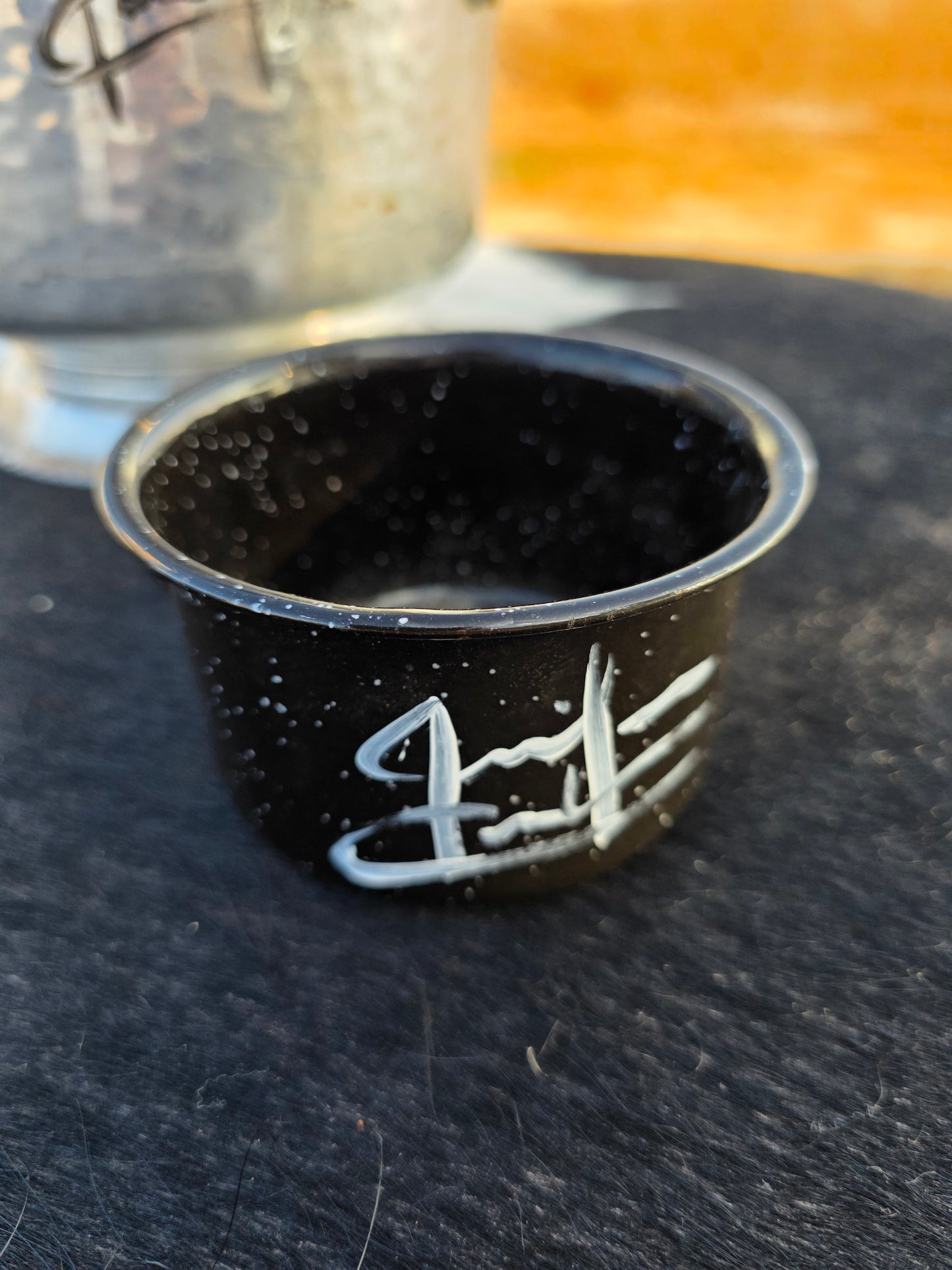 Brahma Granite Cup, Jennifer Casebeer Art