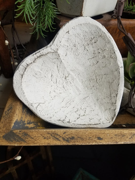 White Heart Bowl