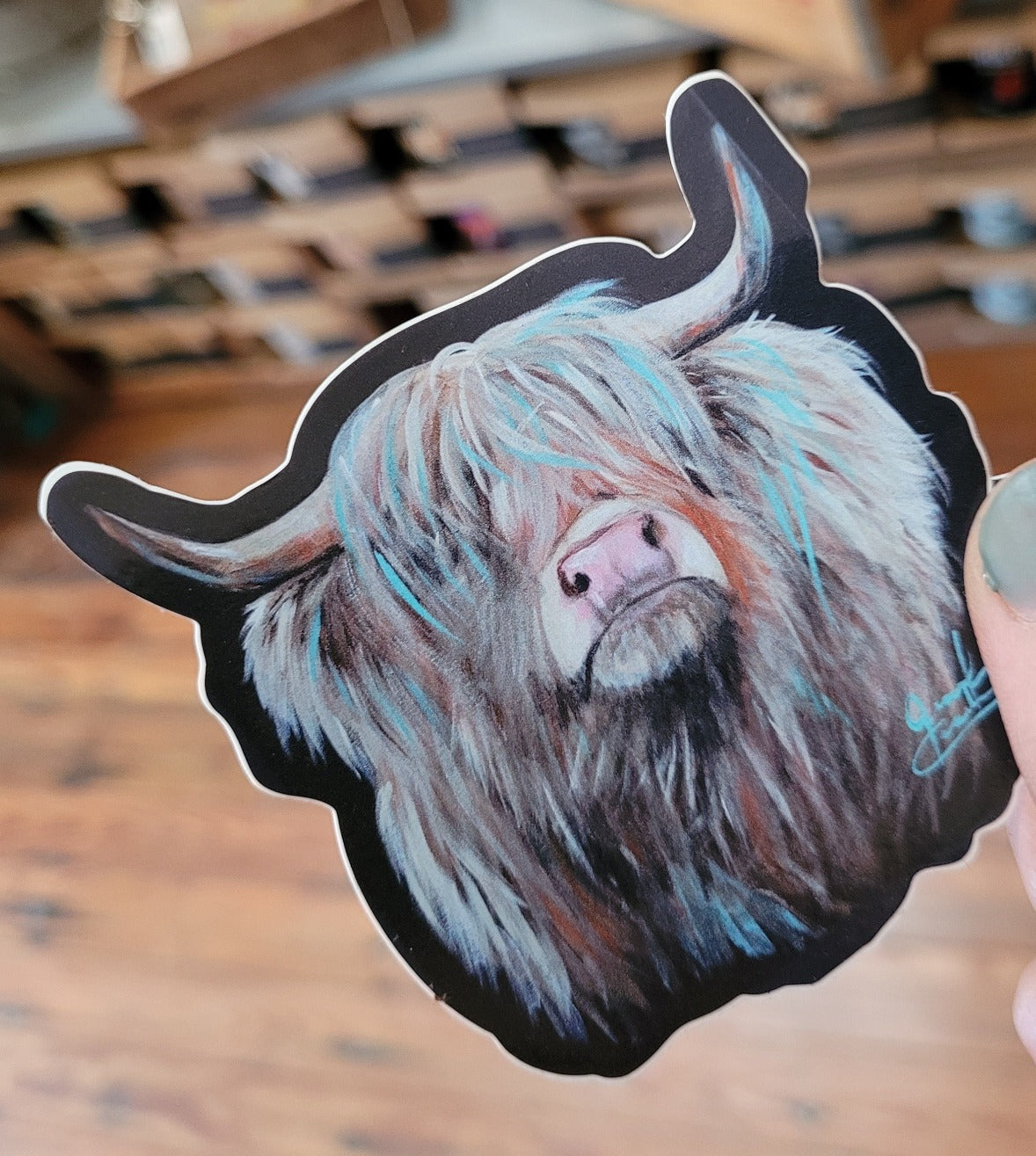 Highland Sticker