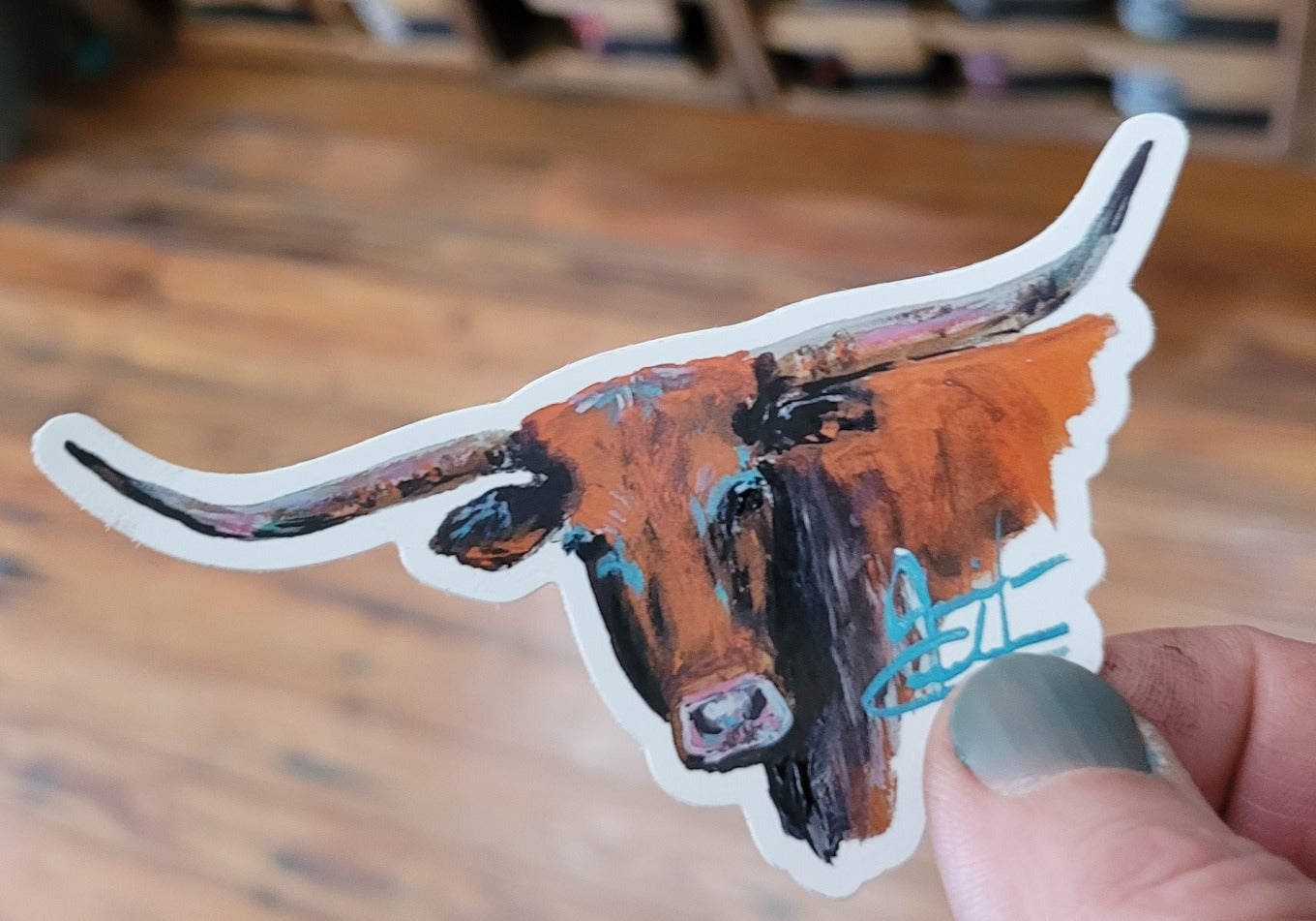 Longhorn Ready Sticker