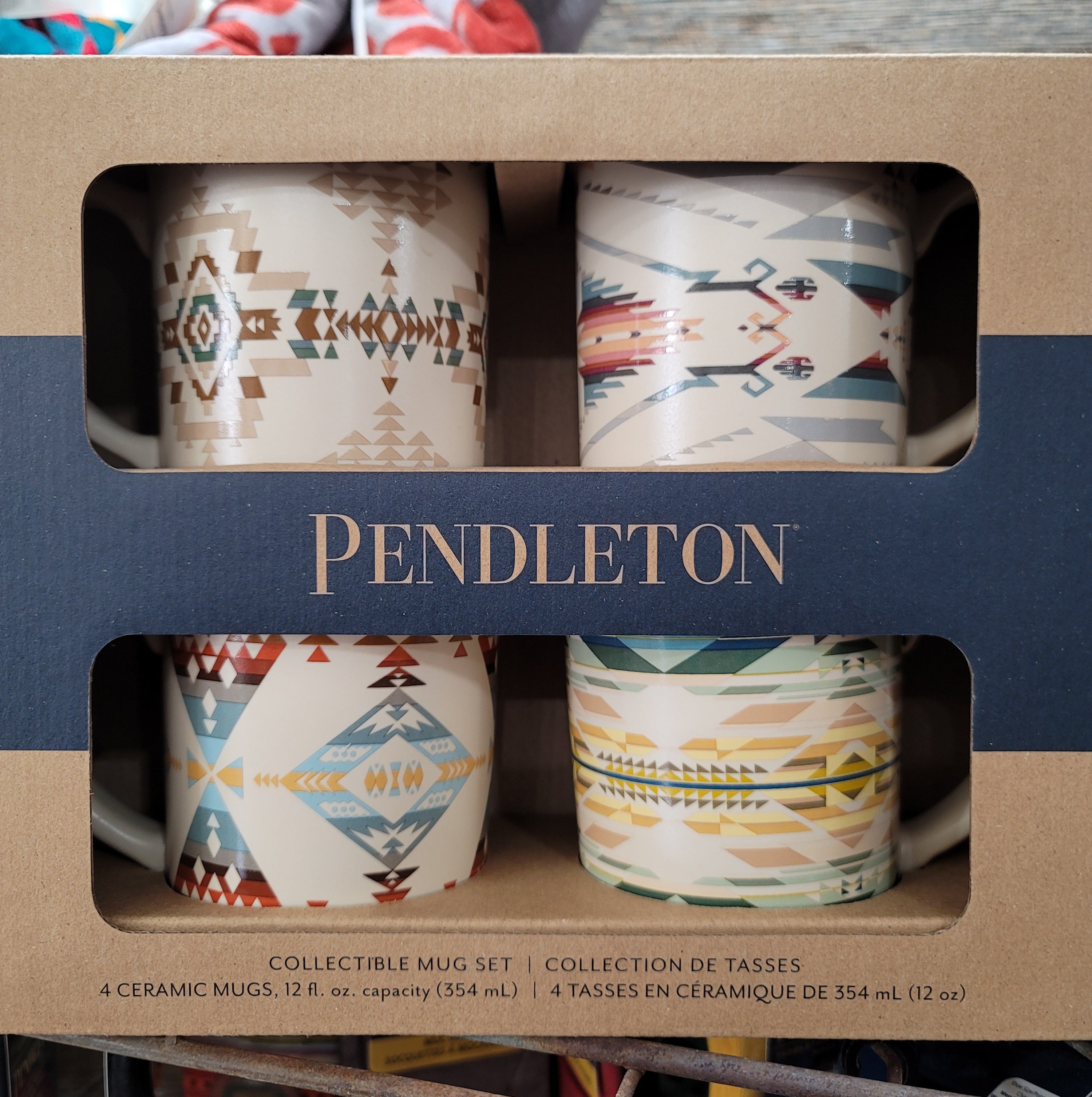 Pendleton High Desert 12 oz. Mug Set of 4