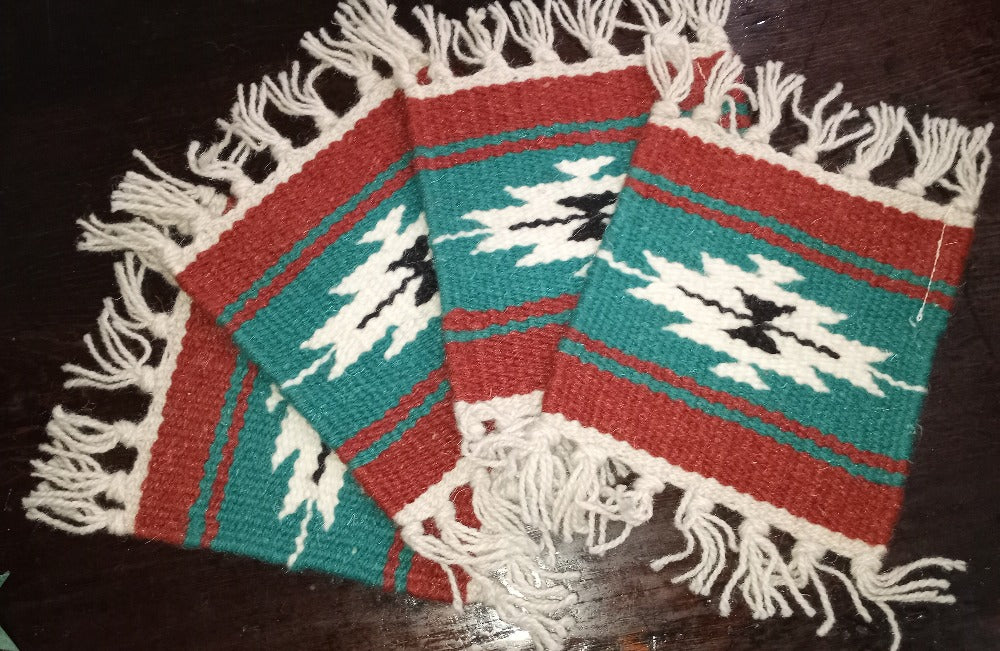 Coaster- Varied colors - 6" x 6"