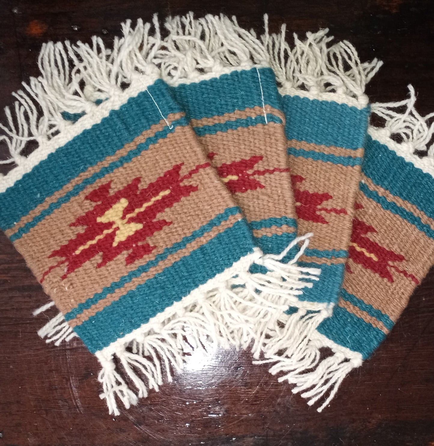 Coaster- Varied colors - 6" x 6"