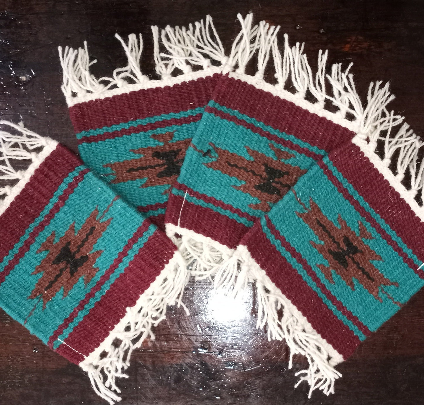 Coaster- Varied colors - 6" x 6"
