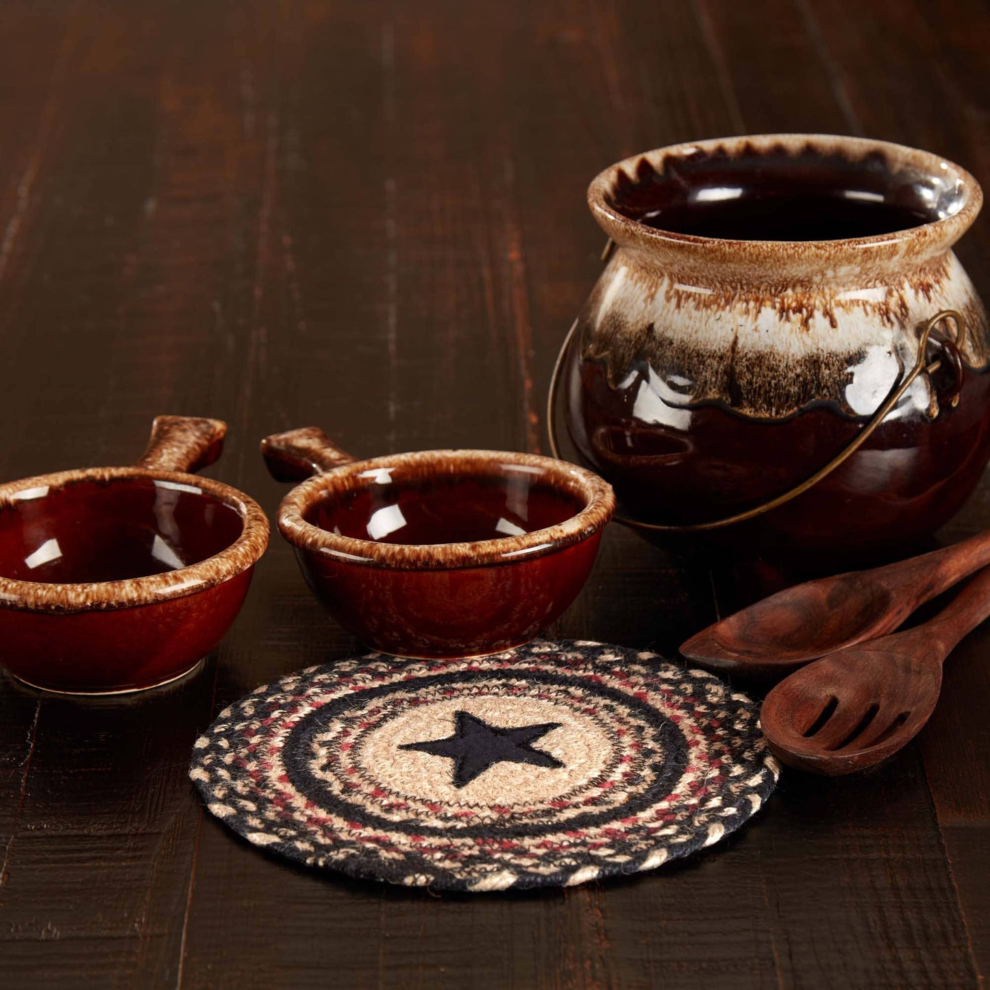 Colonial Star Jute Trivet