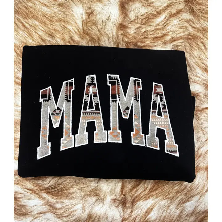 Mama Embroidered