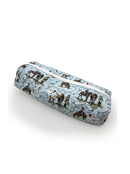 Sierra Cowgirl Blue Quilted Hot Tools Bag