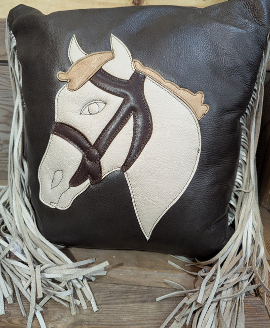 Vintage Inspired Horse Pillows