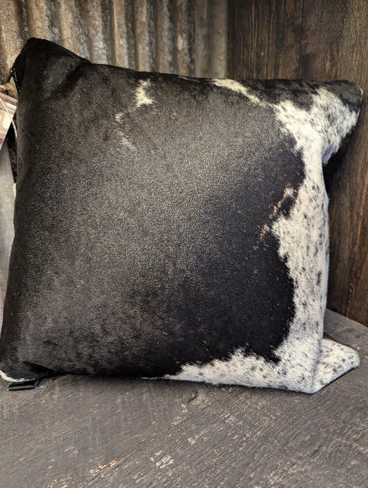 16x16 Spotted Cowhide pillow