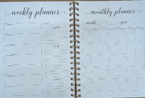 Deep Thoughts inspirational planner