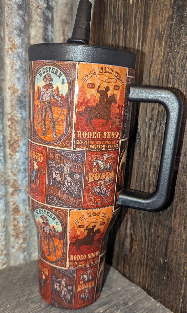 Western Tumblers - various sizes and patterns
