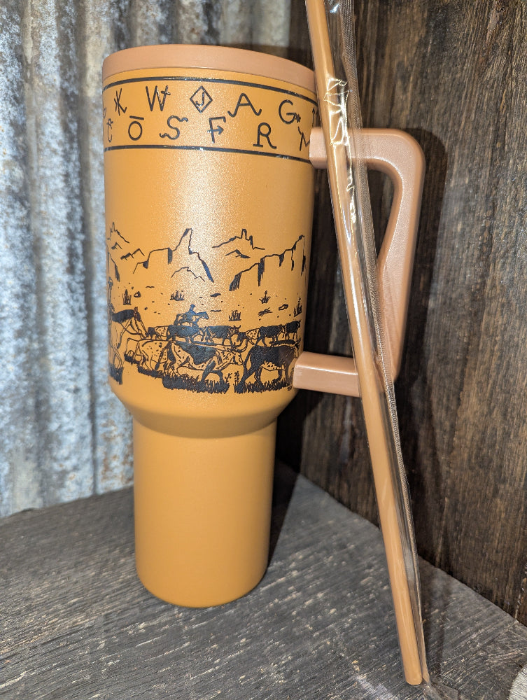Western Tumblers - various sizes and patterns