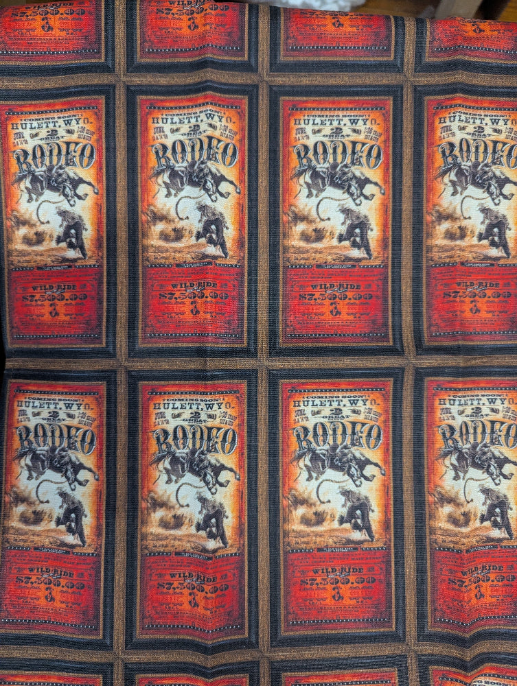 Rodeo Posters Kitchen Towel
