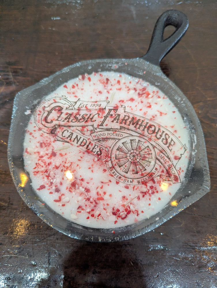 Cast Iron Pan Candle