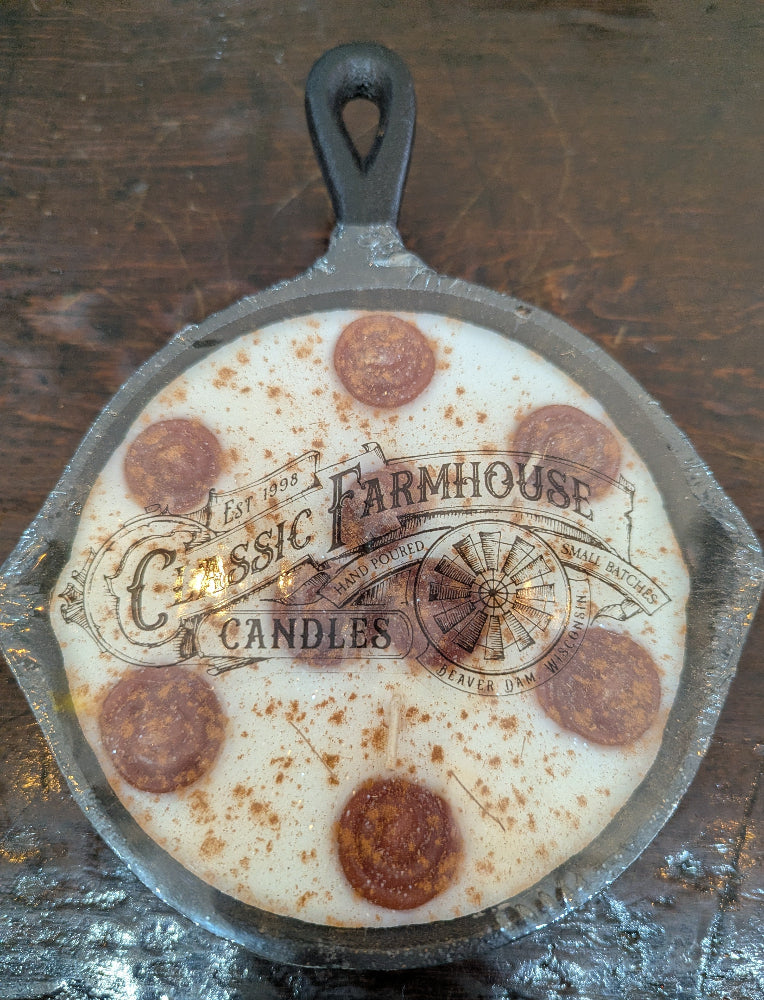 Cast Iron Pan Candle