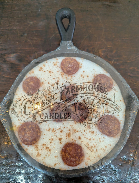 Cast Iron Pan Candle