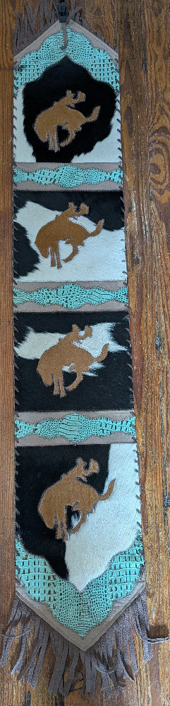 Western Table Runner 6', Bronc