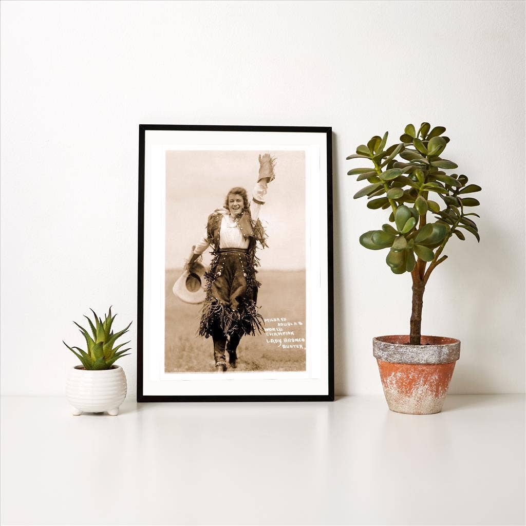 Art Print CG-13 Exultant Cowgirl