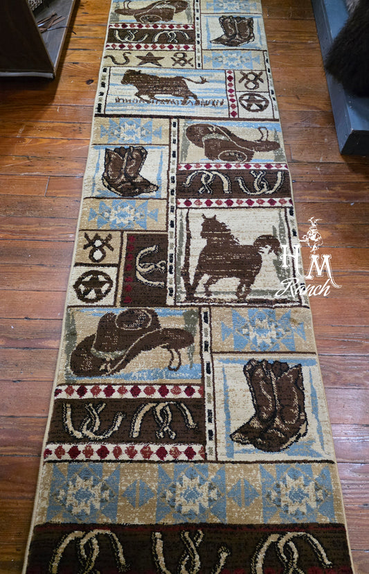 Desperado Rodeo Runner/Rug
