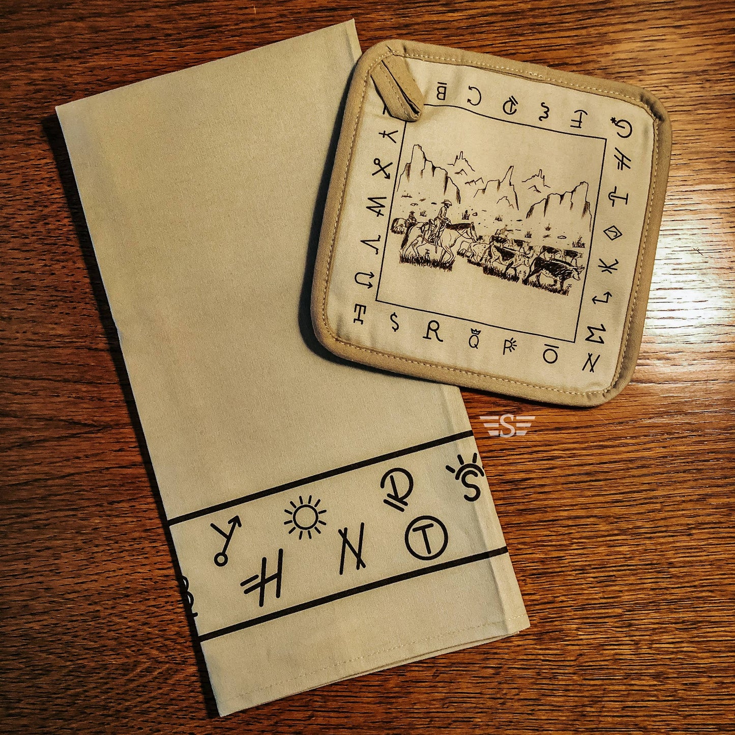 Western Tea Towels