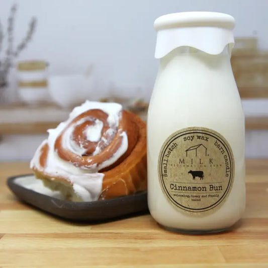 Milk House Candle Cinnamon Bun