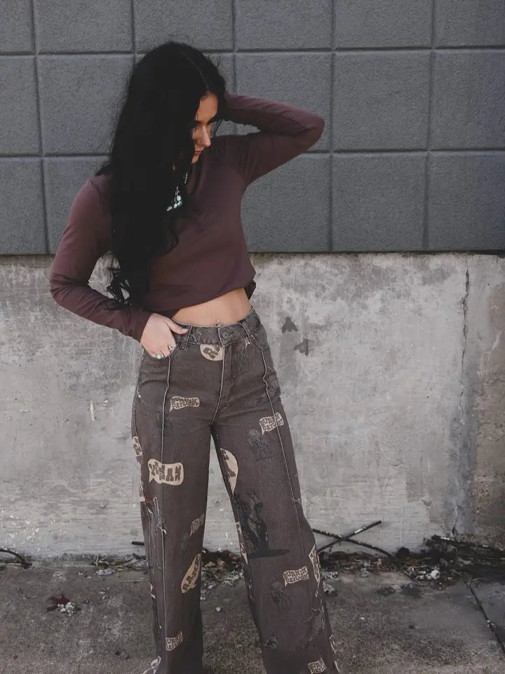 Chatty Cowboy Pants for women